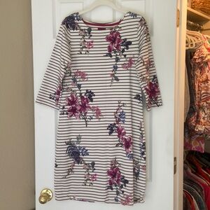 Joules 3/4 Sleeve T-Shirt Dress